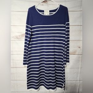 Sail to Sable Nautical Knit Dress